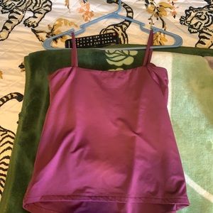 Purple tank